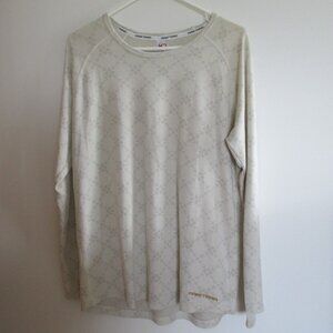 Kari Traa Liv Longsleeve 10% Merino Wool Baselayer T-Shirt Layering Natural Top